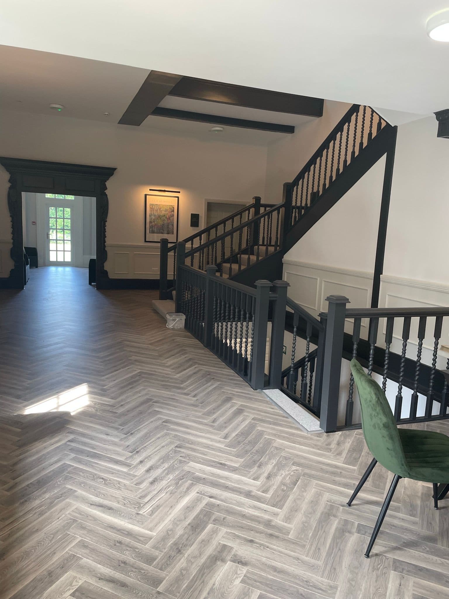 Courtyard view of heritage estate conversion